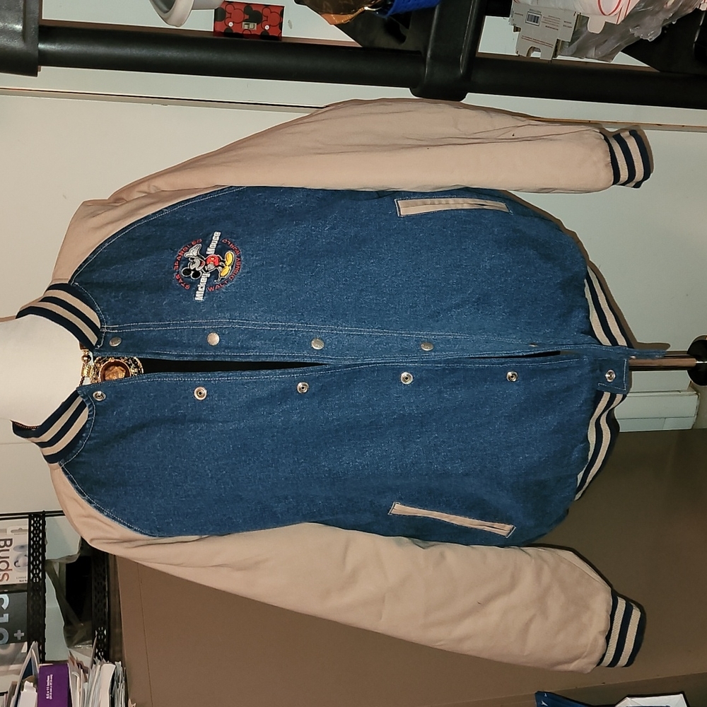Vintage Mickey Mouse Jean Jacket